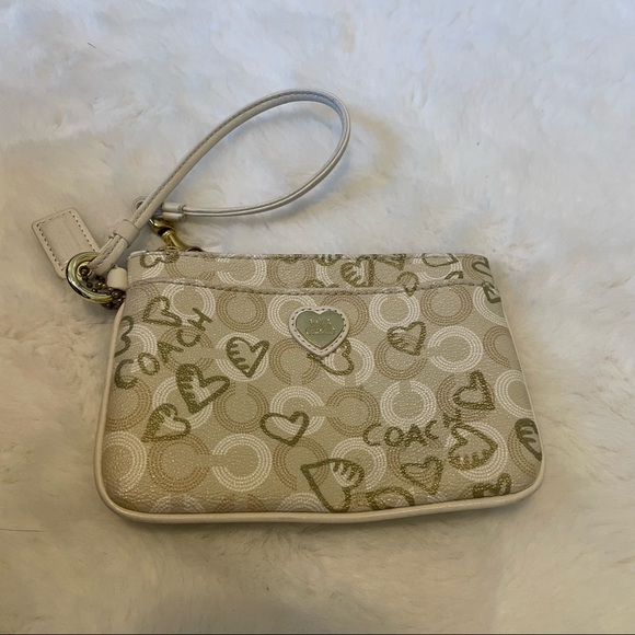 Coach Waverly Hearts Wristlet - Picture 2 of 6